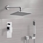 Remer SFH6112 Chrome Shower System with 8