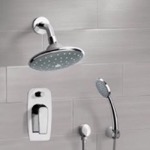 Shower Faucet, Remer SFH6191, Chrome Shower System with 6