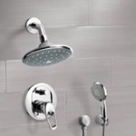 Shower Faucet, Remer SFH6192, Chrome Shower System with 6