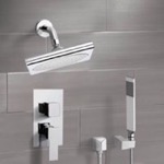 Remer SFH6193 Rain Shower System with Handheld, Rain Shower Head, Shower Faucet Set