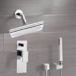 Remer SFH6195 Rain Shower System with Handheld, Rain Shower Head, Shower Faucet Set