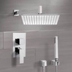 Remer SFH6509 Rain Shower System with Handheld, Rain Shower Head, Shower Faucet Set