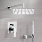 Remer SFH6512 Shower System with 12 Inch Rain Shower Head and Hand Shower