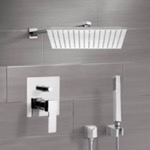 Remer SFH6513 Rain Shower System with Handheld, Rain Shower Head, Shower Faucet Set