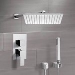 Remer SFH6516 Rain Shower System with Handheld, Rain Shower Head, Shower Faucet Set