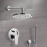 Remer SFH6538 Shower System with 8 Inch Rain Shower Head and Hand Shower