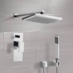 Remer SFH6543 Rain Shower System with Handheld, Rain Shower Head, Shower Faucet Set