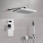 Remer SFH6543 Shower System with 9.5 Inch Rain Shower Head and Hand Shower
