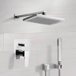Remer SFH6544 Shower System with 9.5 Inch Rain Shower Head and Hand Shower