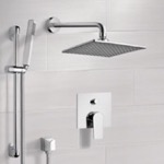 Remer SFR11 Chrome Shower System with 8
