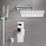 Remer SFR7099 Rain Shower System with Handheld, Rain Shower Head, Shower Faucet Set