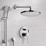 Shower Faucet, Remer SFR7151, Chrome Shower System with 8