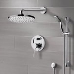 Shower Faucet, Remer SFR7166, Chrome Shower System with 8