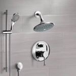 Remer SFR7192 Chrome Shower System with 6