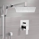 Remer SFR7511 Rain Shower System with Handheld, Rain Shower Head, Shower Faucet Set
