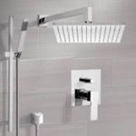 Remer SFR7511 Shower System with 12 Inch Rain Shower Head and Hand Shower