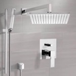 Remer SFR7512 Shower System with 12 Inch Rain Shower Head and Hand Shower