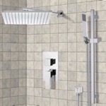 Remer SFR7514 Rain Shower System with Handheld, Rain Shower Head, Shower Faucet Set