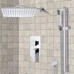 Remer SFR7514 Shower System with 12 Inch Rain Shower Head and Hand Shower