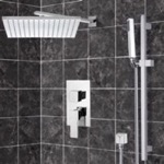 Remer SFR7516 Rain Shower System with Handheld, Rain Shower Head, Shower Faucet Set