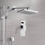 Remer SFR7543 Rain Shower System with Handheld, Rain Shower Head, Shower Faucet Set