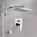 Remer SFR7544 Shower System with 9.5 Inch Rain Shower Head and Hand Shower