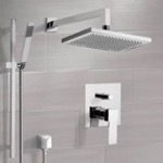Remer SFR7545 Rain Shower System with Handheld, Rain Shower Head, Shower Faucet Set