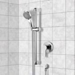 Remer SR001 Chrome Slidebar Shower Set With Multi Function Hand Shower