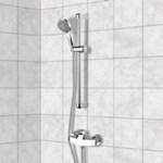 Remer SR002 Chrome Slidebar Shower Set With Multi Function Hand Shower