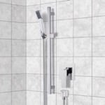 Remer SR039 Chrome Slidebar Shower Set With Hand Shower