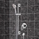 Remer SR043 Chrome Slidebar Shower Set With Multi Function Hand Shower