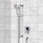 Remer SR046 Chrome Slidebar Shower Set With Multi Function Hand Shower