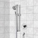 Remer SR047 Chrome Thermostatic Slidebar Shower Set With Multi Function Hand Shower