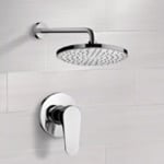 Remer SS1001 Chrome Shower Faucet Set with 8