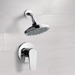 Shower Faucet, Remer SS1111, Chrome Shower Faucet Set with 6