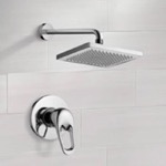 Remer SS1128 Shower Faucet Set with 8 Inch Rain Shower Head