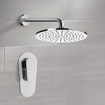Remer SS1141 Shower Faucet Set with 12 Inch Rain Shower Head