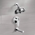 Remer TSF2100 Tub and Shower Faucet Sets with 8