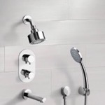 Remer TSH04 Thermostatic Tub and Shower Faucet Set with Handheld