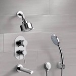 Remer TSH05 Tub and Shower Faucet Set with Handheld