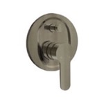 Remer W09NP Satin Nickel Wall Mounted Diverter, Rough-In Valve Included