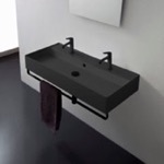 Scarabeo 8031/R-120B-TB-BLK Sink Finish