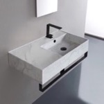 Scarabeo 5118-F-TB-BLK Sink Finish