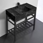 Scarabeo 5123-CON2-BLK Sink Finish