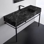 Scarabeo 5125-F-CON-BLK Sink Finish