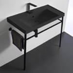 Scarabeo 3005-CON-BLK Sink Finish