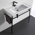 Scarabeo 3005-49-CON-BLK Sink Finish