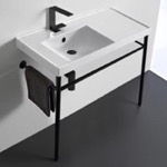 Scarabeo 3008-49-CON-BLK Sink Finish