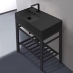 Scarabeo 5115-CON2-BLK Sink Finish