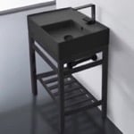 Scarabeo 5117-CON2-BLK Sink Finish